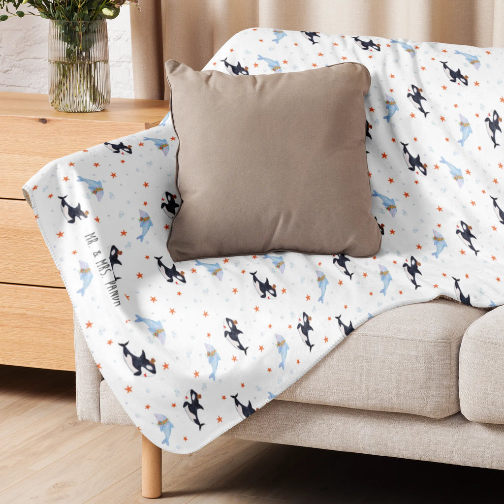 Sherpa cuddly blanket orca cylinder Meerestiere, Meer, Urlaub, Konfetti, Glitzer, Narwal, Glitter, Geburtstag, Glückwunsch, Fest, Feier, Orca, Fete