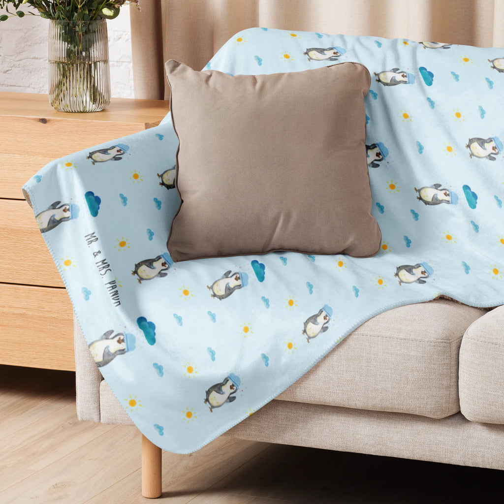 Sherpa cuddly blanket Penguin have a shower Penguin, North Pole, Winter, Penguins, penguins, motivation, shower, new start, life motto, being happy, new beginning