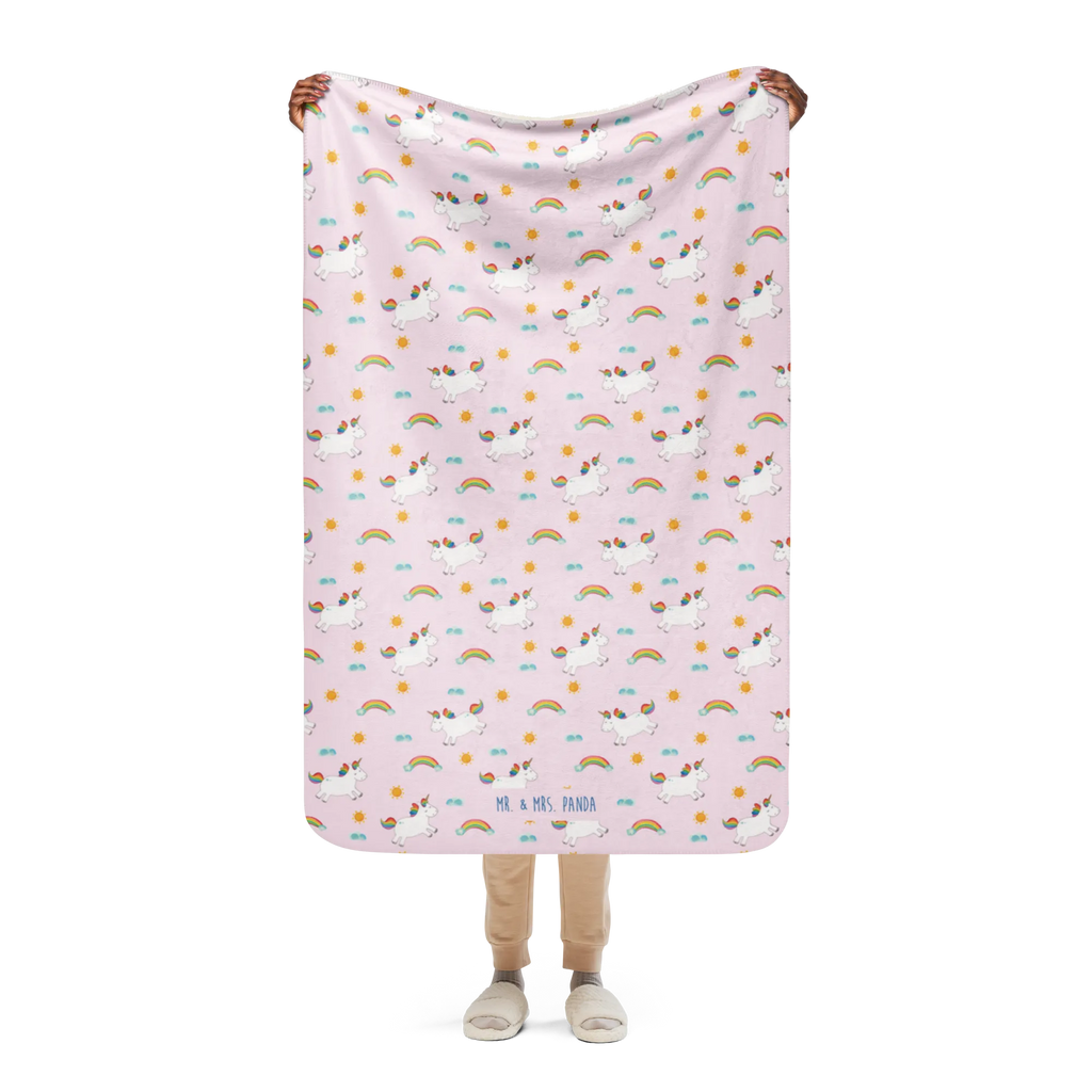 Sherpa cuddly blanket unicorn happy unicorn, unicorns, fun, happy, joy, funny, joy of life, cheerful