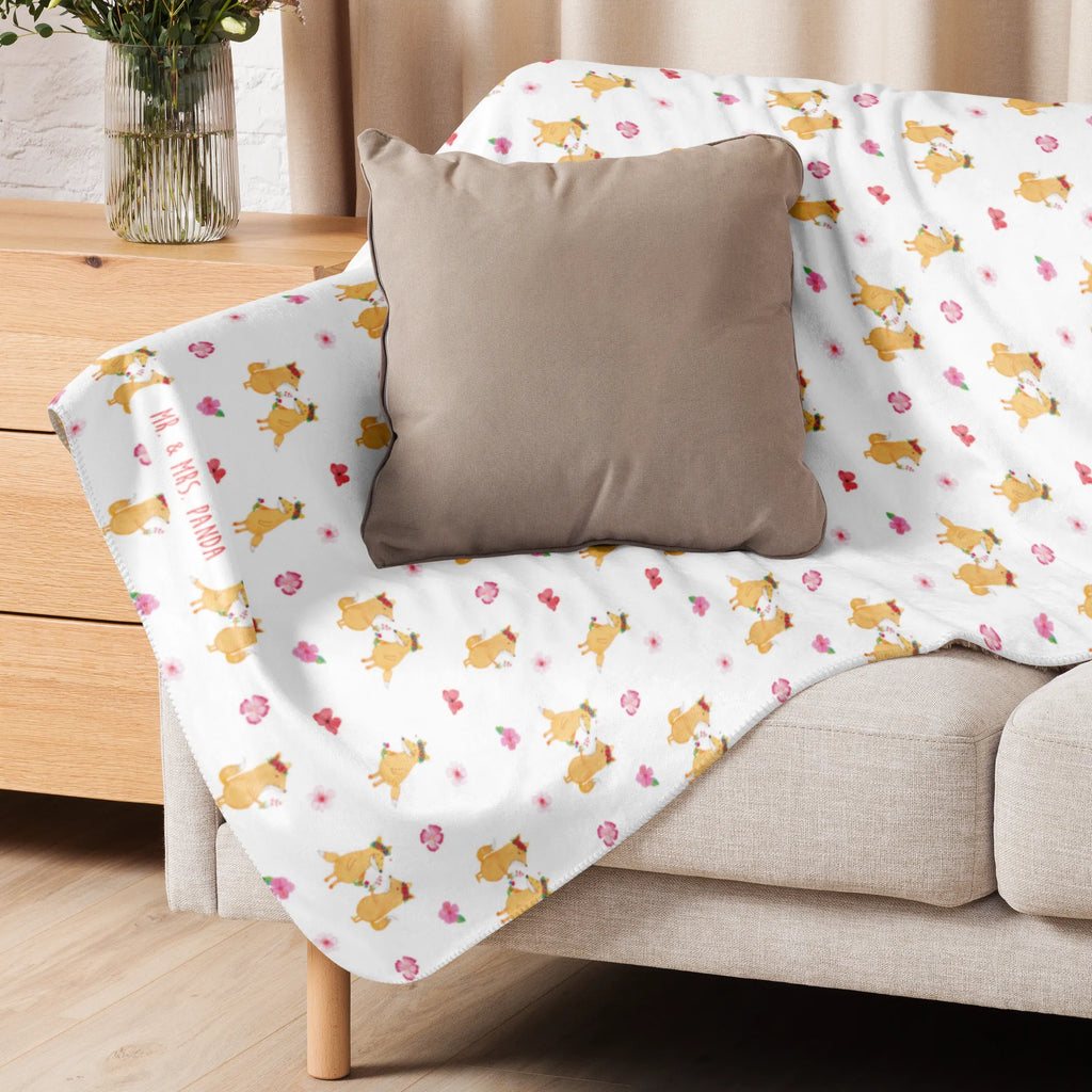 Sherpa Kuscheldecke Fuchs Blumen Muster Fuchs, ich, Selbstliebe, Fuchsmädchen, Füchse, Liebesbeweis, Blumen, Fox, Freundinnen, mich, Liebe, Freude, Blume, Motivation, Blumenmädchen, Freundin