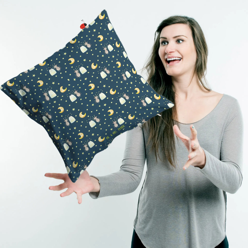 Cushion Mouse Stars fluffy, pillow case, settee, bedroom, couch, pillows, soft, 40x40, Pillow, pad, cushion, sofa, bed, 40 x 40, small animals, cute, funny, cute animal motives, hand drawn, small world, funny sayings, good mood, happy, gifts, gift ideas, special gifts, animal lover, card, child, baptism, stars, birthday, dreams, wish, baptism gift, Mouse, child birthday, pregnancy, hope, first child, birth