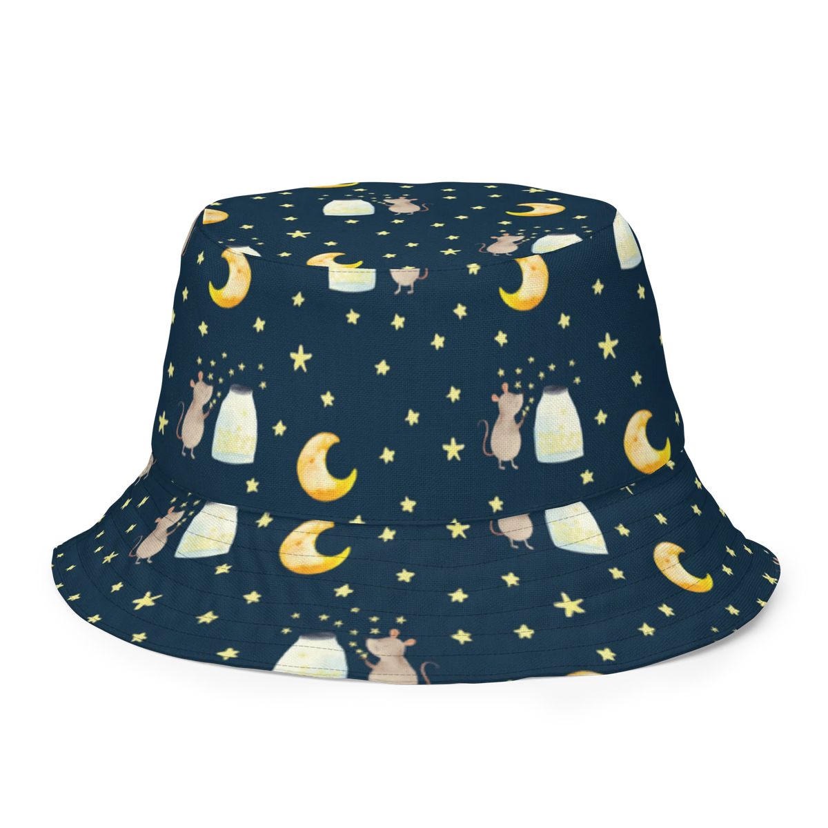 Sonnenhut Maus Sterne Muster Wendehut, Sommerhut, Krempenhut, Schlapphut, Stoffhut, Wendecap, Sonnenschutzhut, Wanderhut, Trekkinghut, Outdoorhut, Safarihut, Buschhut, Sonnenkappe, Boonie Hat, Stoffmütze, Anglerhut, Sonnenhut, Fischerhut, Wendemütze, Freizeithut, Fischerkappe, Sonnenmütze, Anglermütze, Bucket Hat, Zweifarbiger Hut, Sommermütze, Tropenhut, Strandhut, Lustige Sprüche, Tiere, Tiermotive, Gute Laune, Erstes Kind, Taufe, Hoffnung, Träume, Kind, Geburtstag, Geburt, Taufgeschenk, Maus, Kindergeburtstag, Wunsch, Sterne, Schwangerschaft