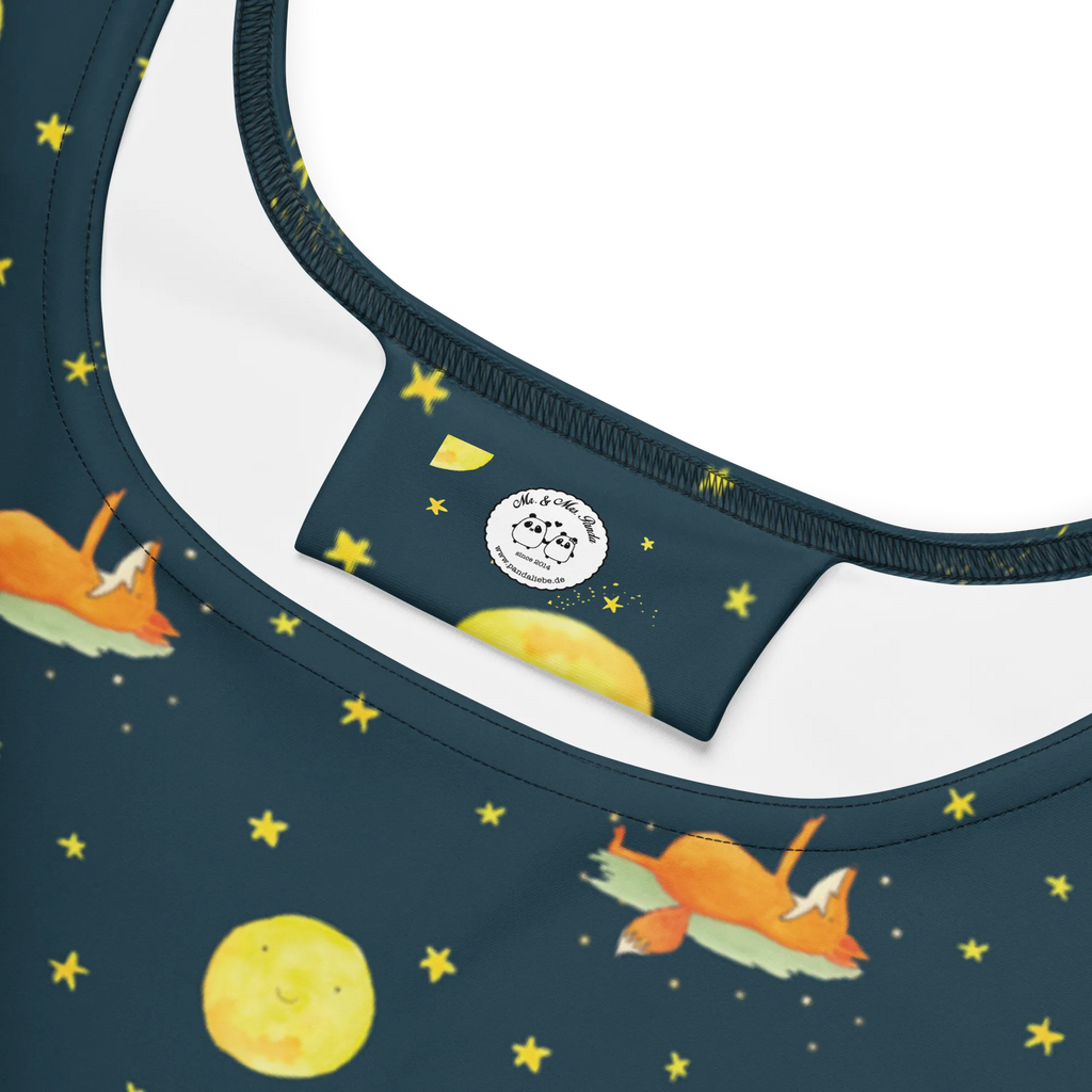 Sommerkleid Fuchs Sterne Muster Skaterkleid, Sommerkleid, Kleid, Fuchs, Always Look On The Bright Side Of Life, Tröstende Worte, Romantik, Spruch schön, Füchse, Spruch Positiv