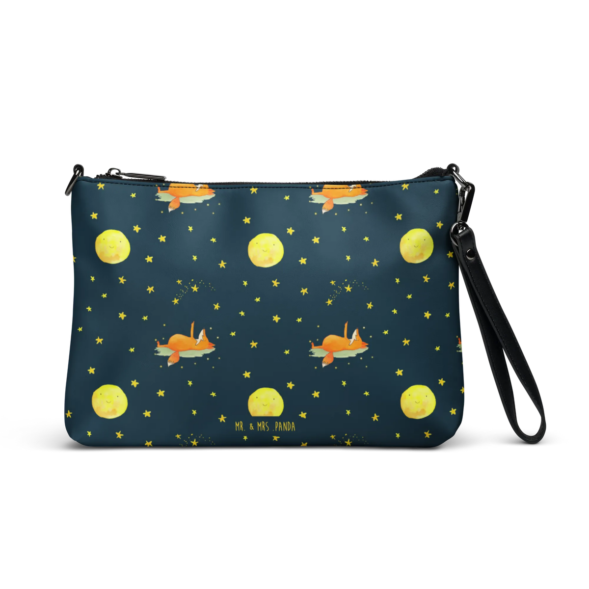 Handtasche Fuchs Sterne Muster Schultergurt-Tasche, Kleine Umhängetasche, Clutch, Crossbody Bag, reißverschlusstasche, Frauentasche, Abendtasche, kleine tasche, Damentasche, Damen Umhängetasche, Schultertasche, Tasche, Pochette, Damenhandtasche, Crossover-Tasche, Handtasche Damen, Umhängetasche, Umhängetasche Damen, Kleine Handtasche, Handtasche, Handgelenktasche, Fuchs, Spruch schön, Tröstende Worte, Füchse, Spruch Positiv, Always Look On The Bright Side Of Life, Romantik