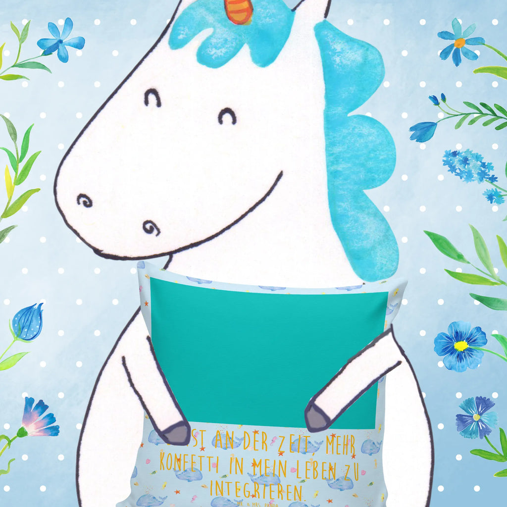 40x40 poduszka wieloryb konfetti Zwierzeta morskie, Morze, Wakacje