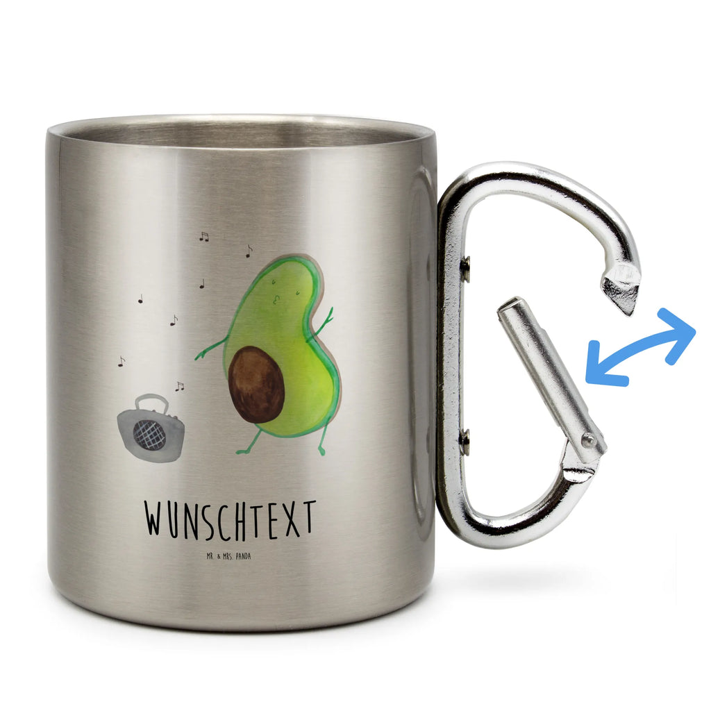 Personalized Stainless Steel Mug avocado Dance avocado, vegetables