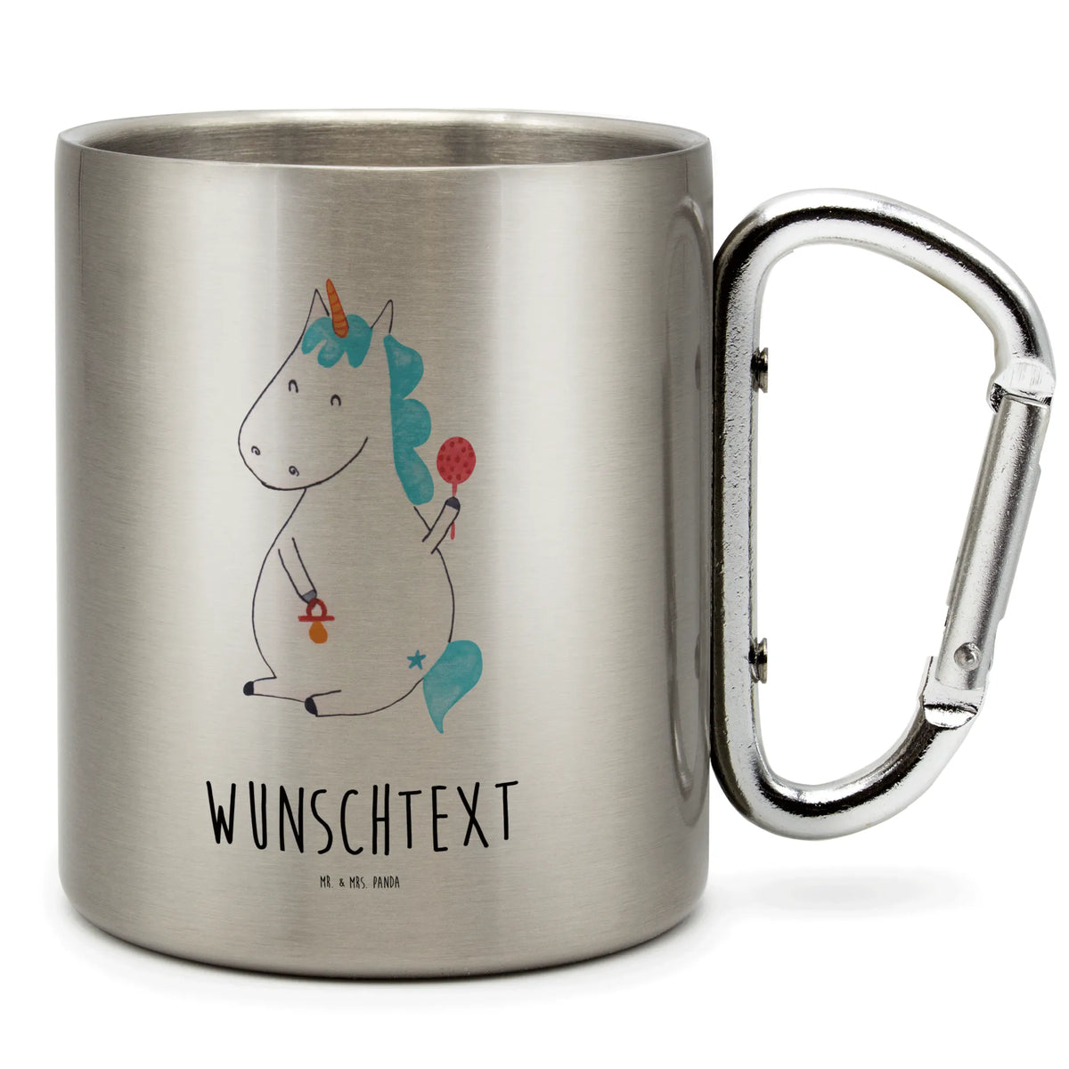 Personalized Stainless Steel Mug unicorn infant unicorn, unicorns, kids, birth gift, parents, birth, baby happiness, birth present, first child, offspring, baby, birthday, mother