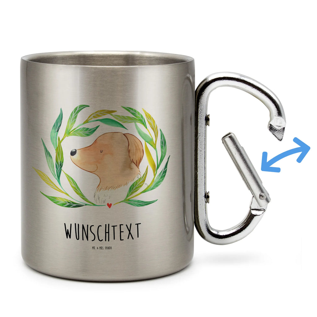 Personalized Stainless Steel Mug Dog Flower dog, mutt, hound, woof, dog mama, dog breed, love dogs, love for dogs, dog decorative items, bag with dog print, funny gifts for dog owners, what do you give a dog lover, Christmas gifts for dogs, gifts for dogs, dog sayings, dog love, dogs, therapy, vine, dog happiness, self-therapy