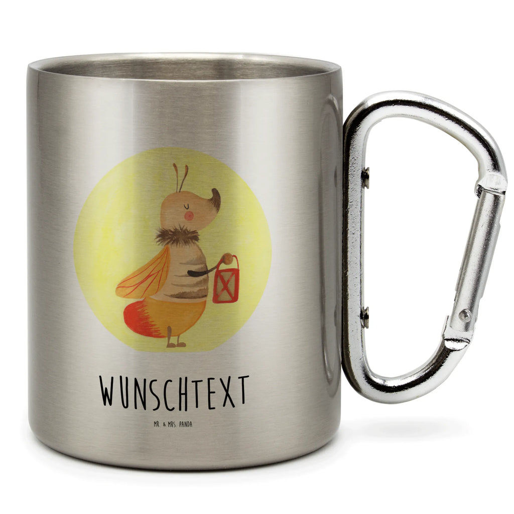 Spersonalizowany kubek ze stali nierdzewnej Świetlik Motywy zwierzęce, dobra energia, zabawne powiedzonka, zwierzęta