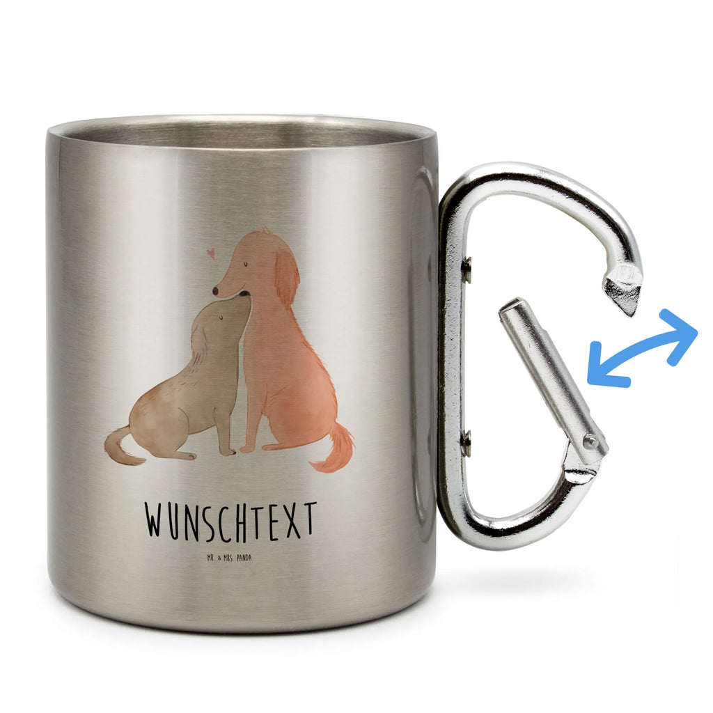 Spersonalizowany kubek ze stali nierdzewnej psy Miłość Pies, motyw psa, zwierzę domowe, rasa psa, miłośnik zwierząt, właściciel psa, powiedzenia