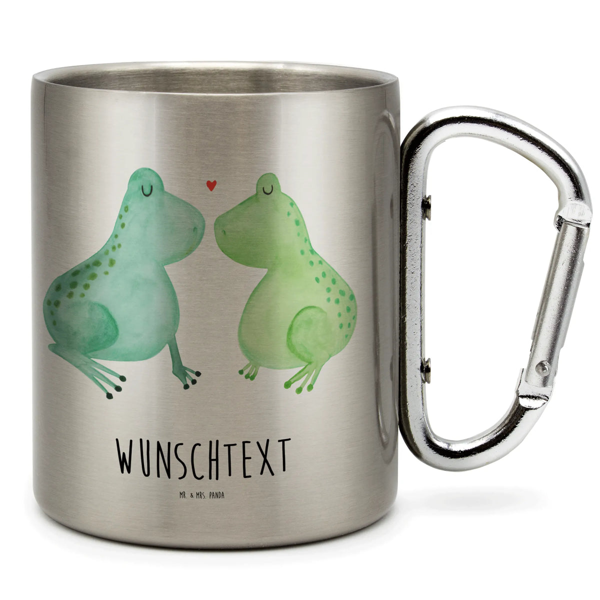 Personalized Stainless Steel Mug Frogs in love Love, Loving, Two, Together, Marriage, Engagement, Proposal of marriage, Love gift, gift for her, gift for him, anniversary gift, Partner, Engaged, Gift Wedding, Gift Girlfriend, Married, Frog King, Frogs, Gift Friend, In Love, Anniversary, Wedding Day, Frog, Girlfriend, Friend, Proof of Love