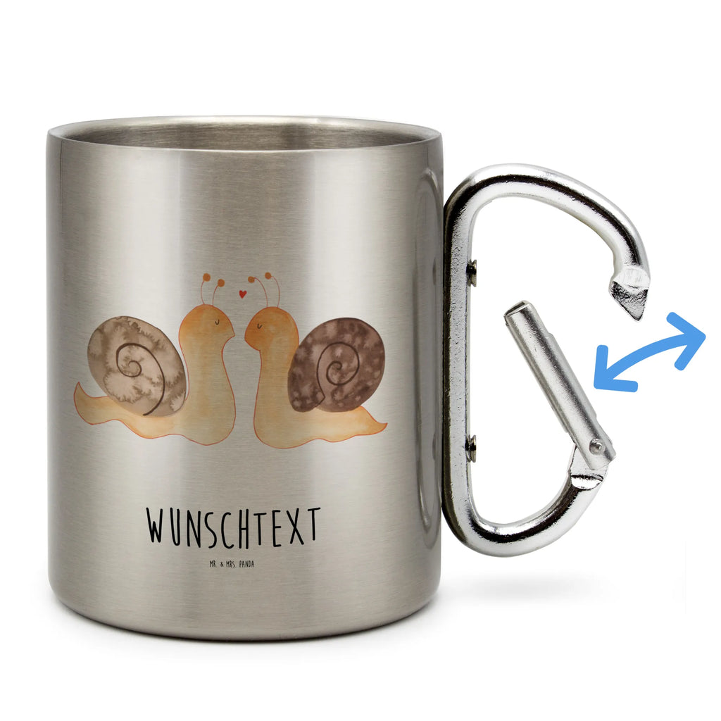 Spersonalizowany kubek ze stali nierdzewnej Miłość ślimaków Miłość, partner, przyjaciel, przyjaciółka, mąż, żona, wesele, zaręczyny, prośba o rękę, prezent miłosny, rocznica, dzień ślubu