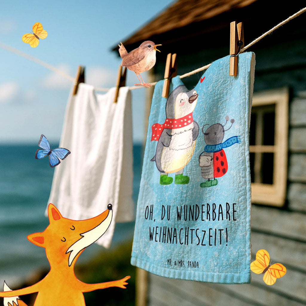 Ręcznik dla gości Smörle Czas zimy Zima, Boże Narodzenie, dekoracje świąteczne, Mikołaj, Adwent, Wigilia, zimowy motyw