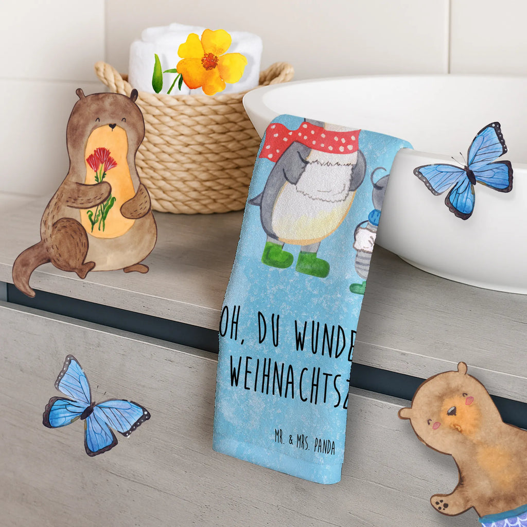 Ręcznik dla gości Smörle Czas zimy Zima, Boże Narodzenie, dekoracje świąteczne, Mikołaj, Adwent, Wigilia, zimowy motyw