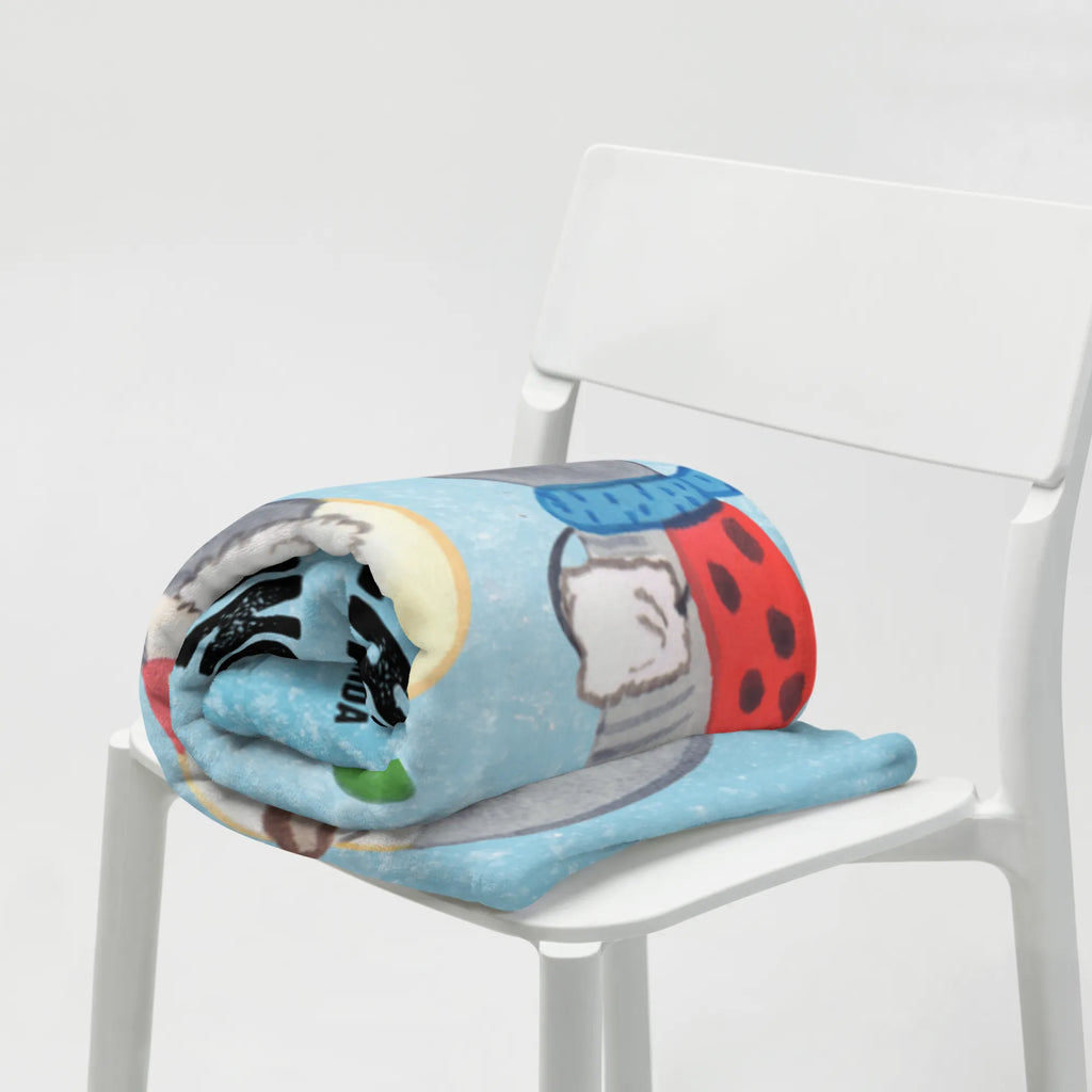 Kocyk dla niemowląt Smörle Czas zimy Krabbeldecke, Geschenk Geburt, Babydecke, Babygeschenk, Babyecke Kuscheldecke, Winter, Weihnachten, Weihnachtsdeko, Nikolaus, Advent, Heiligabend, Wintermotiv, Weihnachtsgruß, Weihnachtszeit, Weihnachten Grüße