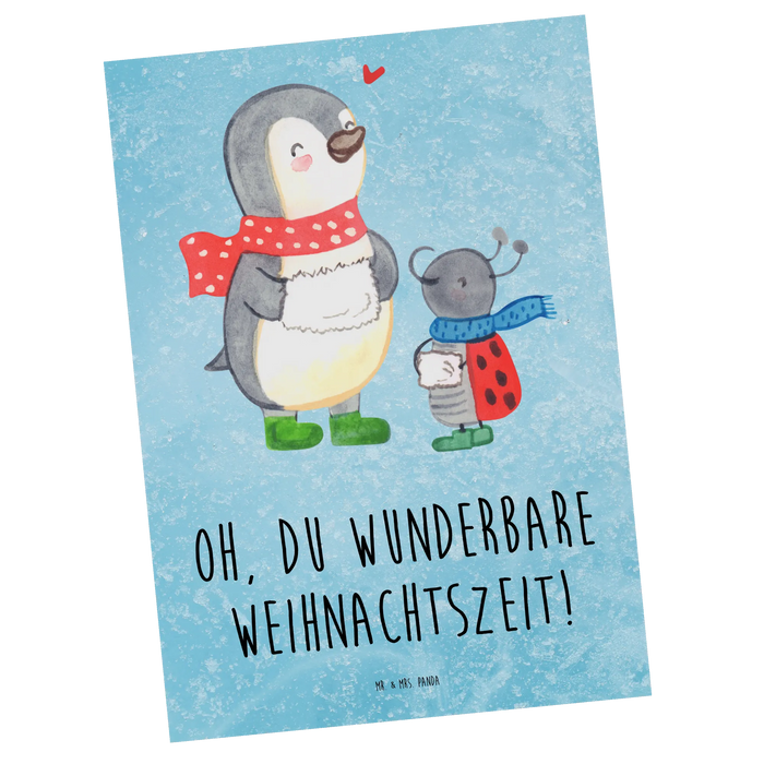 Postkarte Smörle Winterzeit