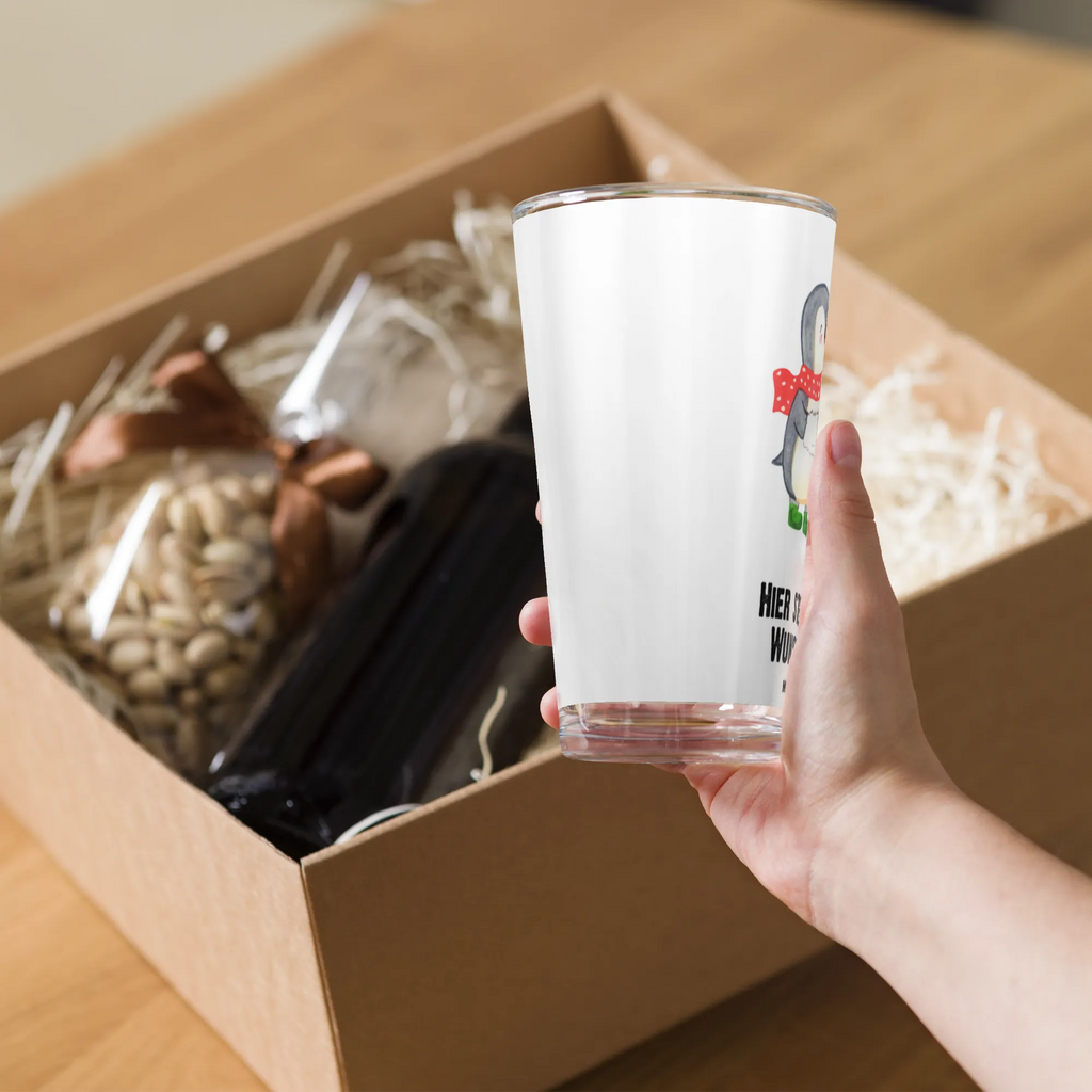 Spersonalizowana szklanka do picia Smörle Czas zimy Zima, Boże Narodzenie, dekoracje świąteczne, Mikołaj, Adwent, Wigilia, zimowy motyw