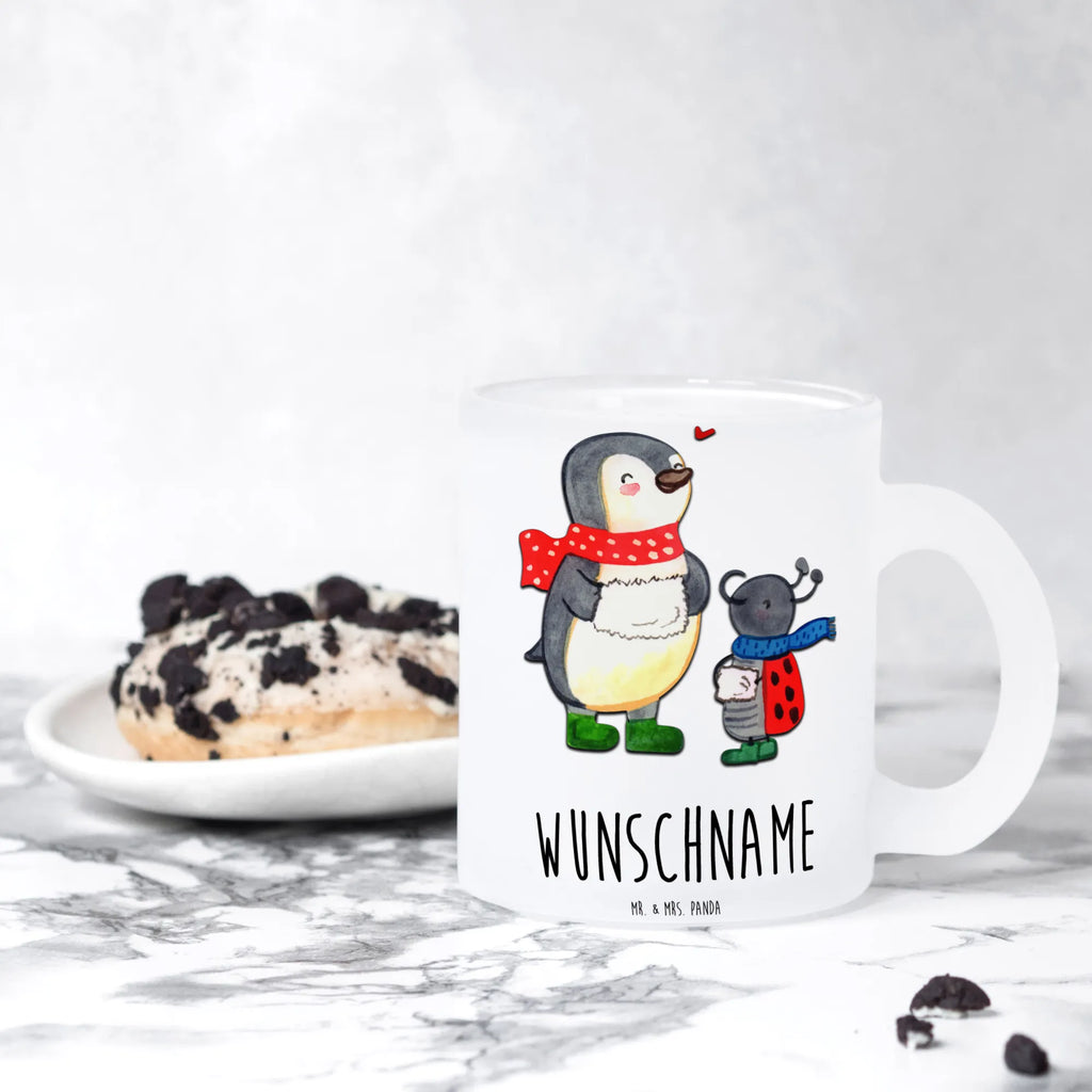Personalized Tea Cup Smörle Wintertime Winter, Christmas, Christmas time, snow