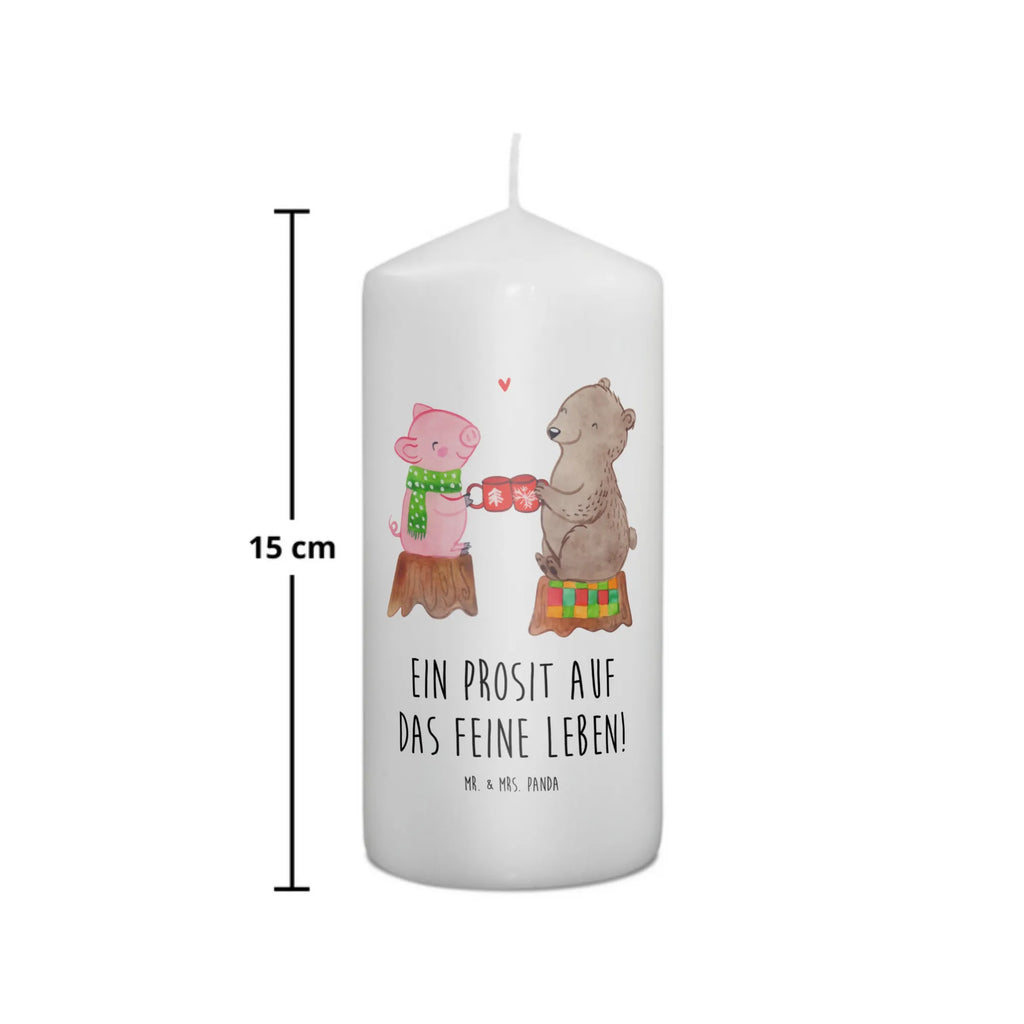 Candle Glowing Pig Bash Kerze, Taufkerze, Kommunionskerze, Geburtstagskerze, Geschenk Kerze, Taufgeschenk Kerze, Kerze mit Druck, Besondere Kerze, Geschenkidee Kerze, Kerze für Kommunion, Geburtstag Kerze, Kommunion Kerze, Winter, Weihnachten, Weihnachtsdeko, Nikolaus, Advent, Heiligabend, Wintermotiv, Prost, Alles Gute, Weihnachtszeit, Schwein, Bär