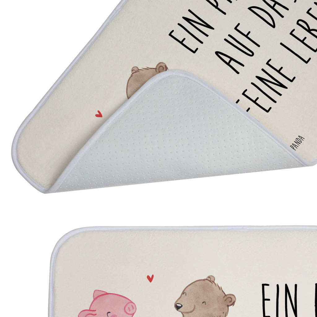 Bath mat Glowing Pig Bash Bath rug, Shower mat, non-slip, Bath mat, Winter, Christmas, Christmas time, snow