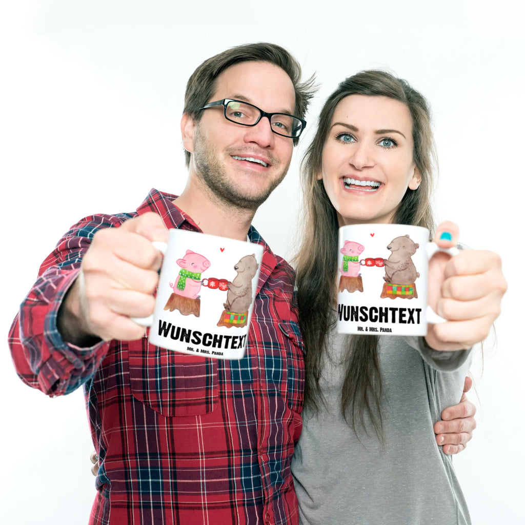 Personalisierte Tasse Glühschwein Sause Personalisierte Tasse, Drucken, Namen, Wunschname, Personalisiert, Namenstasse, Tasse, Tasse mit Namen, Winter, Weihnachten, Weihnachtsdeko, Nikolaus, Advent, Heiligabend, Wintermotiv, Schwein, Alles Gute, Prost, Weihnachtszeit, Bär