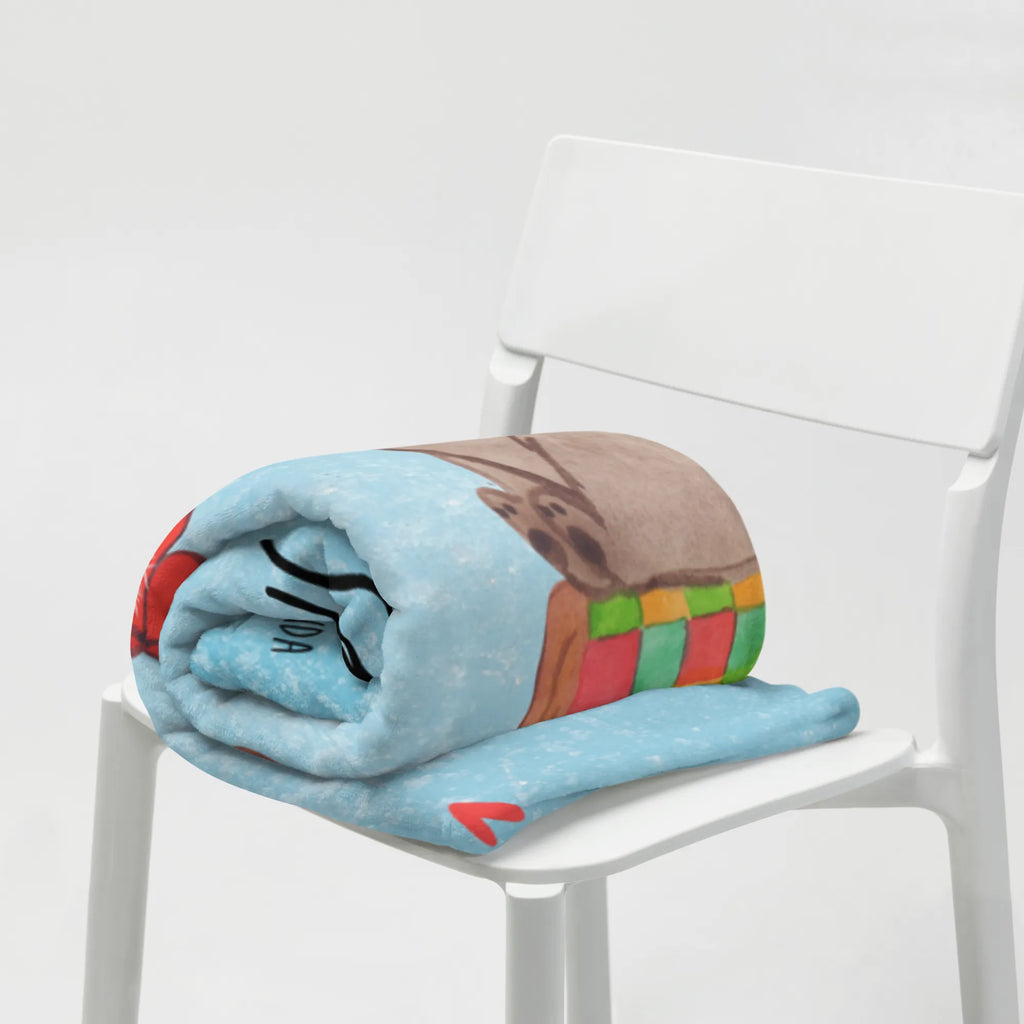 Personalisierte Decke Glühschwein Sause Decke bedrucken, Decke mit Namen, Kuscheldecke mit Namen, Personalisierte Decke, Kuscheldecke bedrucken, Winter, Weihnachten, Weihnachtsdeko, Nikolaus, Advent, Heiligabend, Wintermotiv, Schwein, Alles Gute, Weihnachtszeit, Prost, Bär