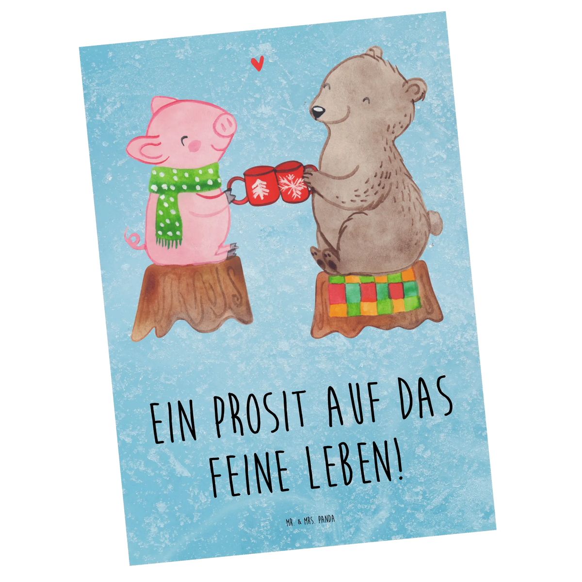 Postcard Glowing Pig Bash Ansichtskarte, Postkarte, Kunstkarten, Fotokarte, Designkarte, Grußkarte, Ansichtskarten, Postkarten, bildkarte, einzelkarte, kunstkarte, spruchkarte, Motivkarte, Weihnachten, Winter, Weihnachtsdeko, Nikolaus, Advent, Heiligabend, Wintermotiv, Prost, Weihnachtszeit, Bär, Alles Gute, Schwein