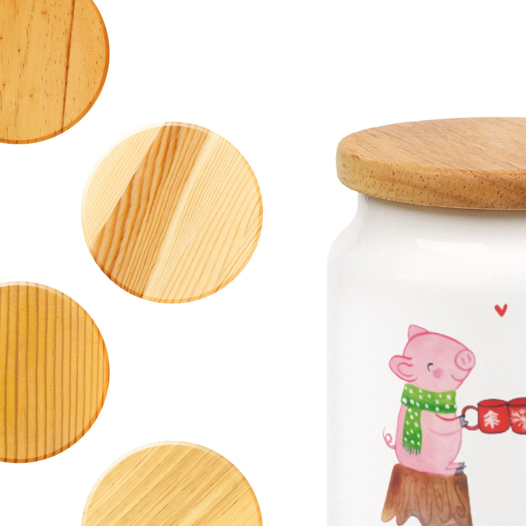 Personalized Storage Jar Glowing Pig Bash personalized cookie jar, personalized treat jar, engraved kitchen jar, personalized cookie tin, personalized canister, monogrammed food storage, personalized ceramic jar, custom pantry container, personalized storage jar, personalized storage container, custom treat canister, Winter, Christmas, Christmas time, snow