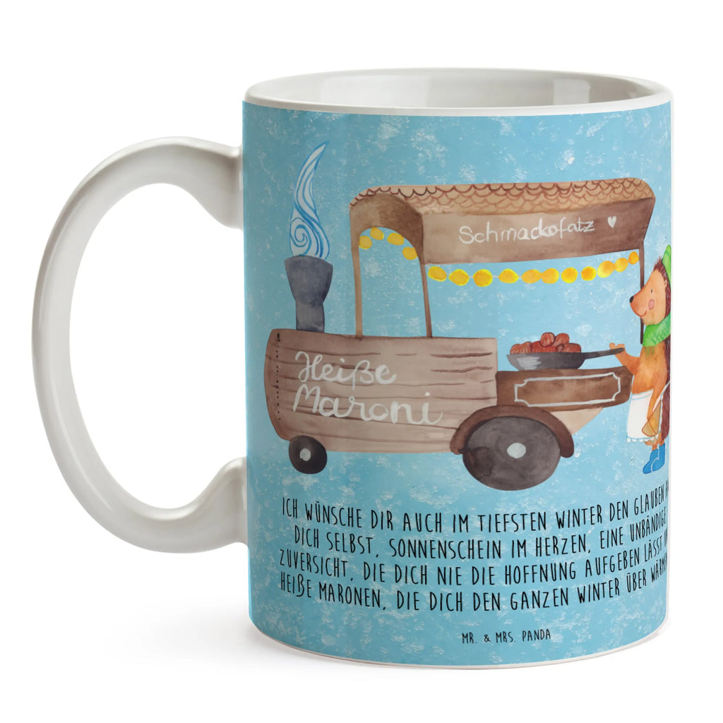 Kubek Jeż kasztany Geschenktasse, Porzellantasse, Teetasse, Keramiktasse, Kaffeetasse, Tasse mit Zitaten, Tasse, Tasse mit Motiven, Bürotasse, Winter, Weihnachten, Weihnachtsdeko, Nikolaus, Advent, Heiligabend, Wintermotiv, Duft, Maronen, Weihnachtsmarkt, Kastanien