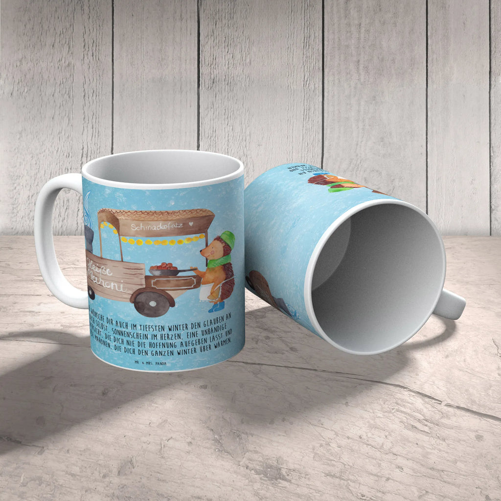 Kubek Jeż kasztany Geschenktasse, Porzellantasse, Teetasse, Keramiktasse, Kaffeetasse, Tasse mit Zitaten, Tasse, Tasse mit Motiven, Bürotasse, Winter, Weihnachten, Weihnachtsdeko, Nikolaus, Advent, Heiligabend, Wintermotiv, Duft, Maronen, Weihnachtsmarkt, Kastanien