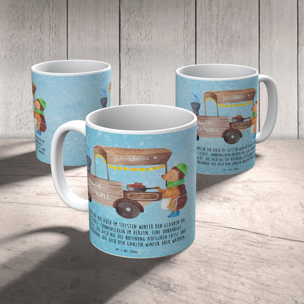 Kubek Jeż kasztany Geschenktasse, Porzellantasse, Teetasse, Keramiktasse, Kaffeetasse, Tasse mit Zitaten, Tasse, Tasse mit Motiven, Bürotasse, Winter, Weihnachten, Weihnachtsdeko, Nikolaus, Advent, Heiligabend, Wintermotiv, Duft, Maronen, Weihnachtsmarkt, Kastanien