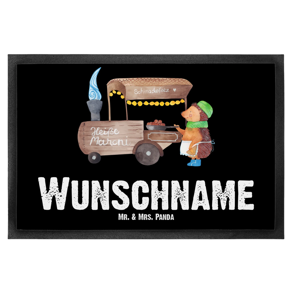 Personalisierte Fußmatte Igel Maronen Personalisierte Fußmatte, Haustürmatte personalisiert, Türvorleger mit Namen, Bedrucken, Personalisieruung, Türvorleger personalisiert, Namensfussmatte, Fußmatte bedrucken, Fußmatte mit Namen, Personalisiert, Wunschnamen, Winter, Weihnachten, Weihnachtsdeko, Nikolaus, Advent, Heiligabend, Wintermotiv, Kastanien, Maronen, Weihnachtsmarkt, Duft