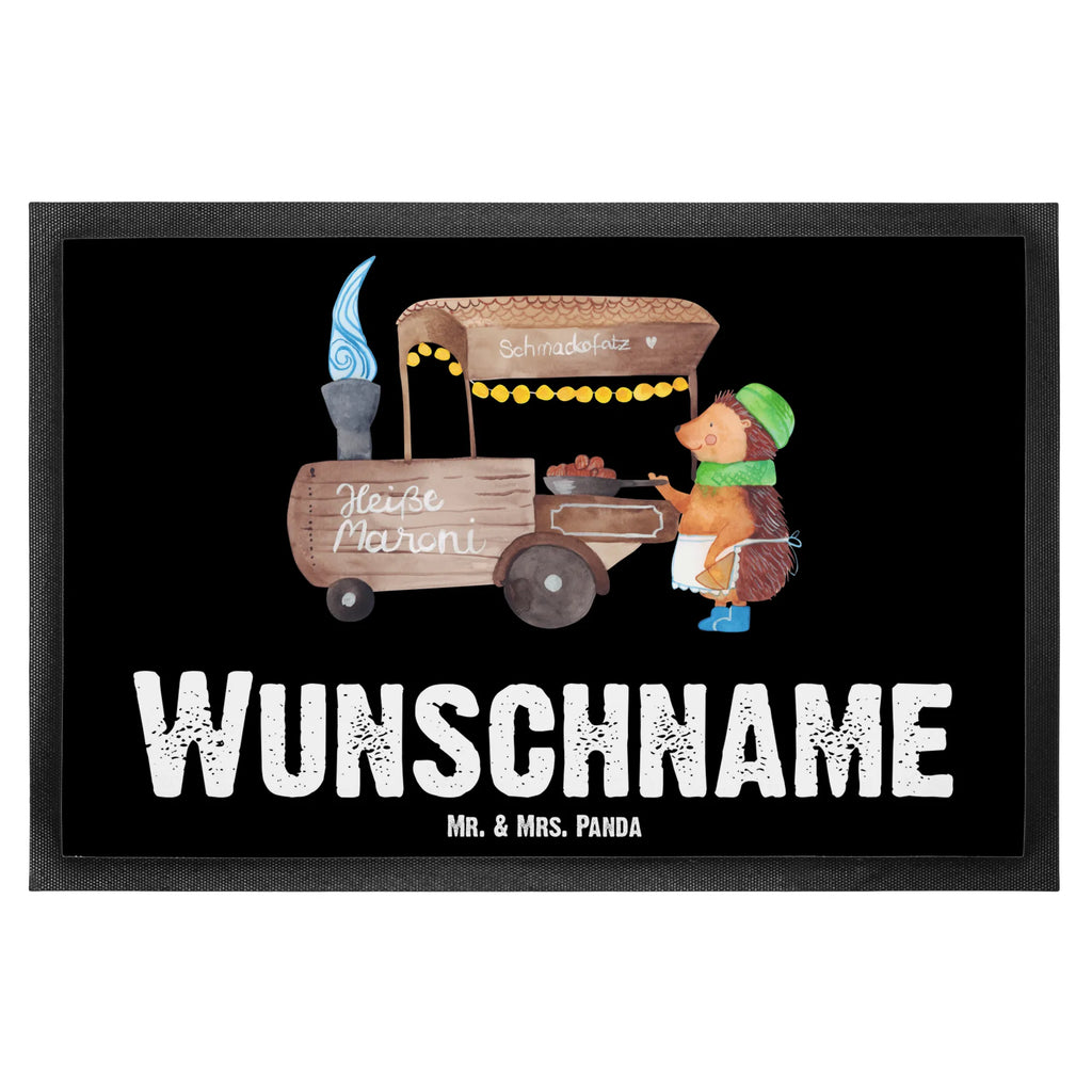 Personalisierte Fußmatte Igel Maronen Personalisierte Fußmatte, Haustürmatte personalisiert, Türvorleger mit Namen, Bedrucken, Personalisieruung, Türvorleger personalisiert, Namensfussmatte, Fußmatte bedrucken, Fußmatte mit Namen, Personalisiert, Wunschnamen, Winter, Weihnachten, Weihnachtsdeko, Nikolaus, Advent, Heiligabend, Wintermotiv, Kastanien, Maronen, Weihnachtsmarkt, Duft