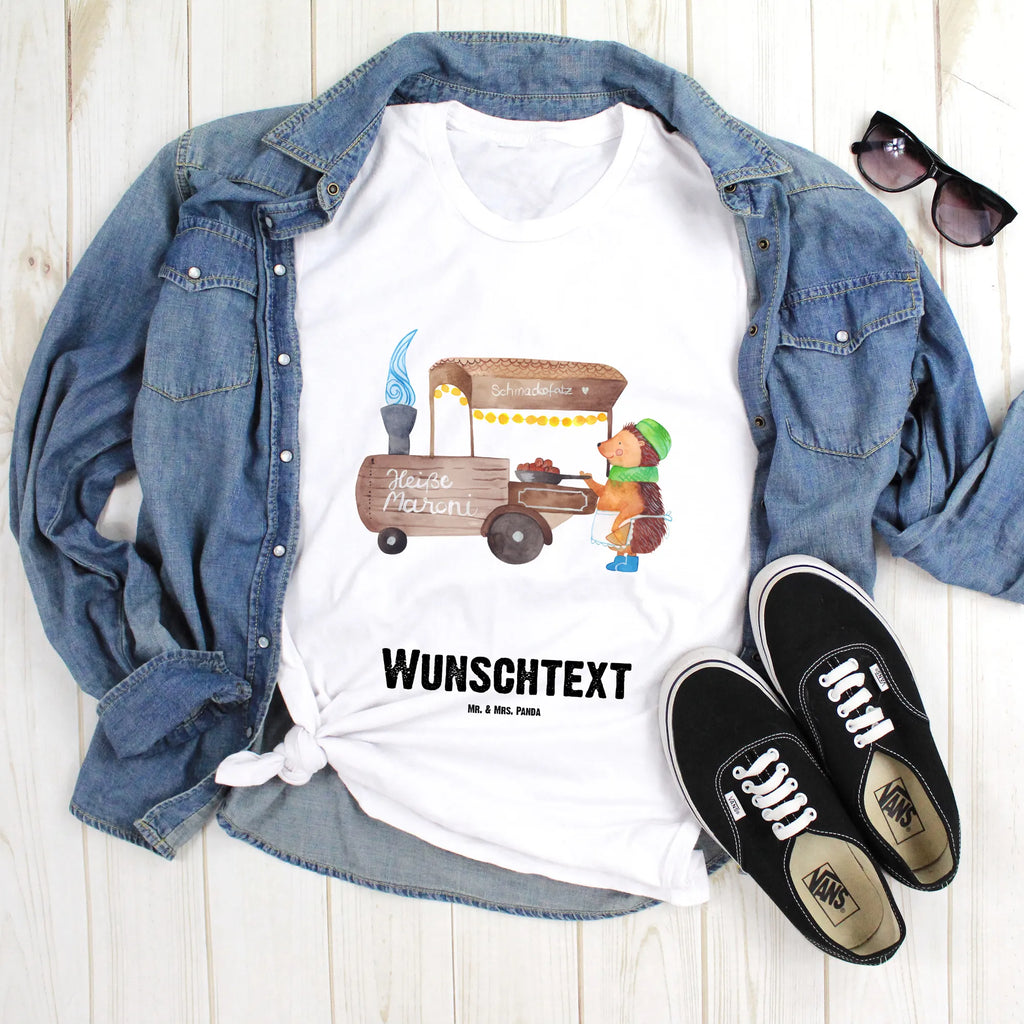 Rozmiar L Personalizowana koszulka Jeż kasztany T-Shirt Personalisiert, T-Shirt mit Namen, T-Shirt mit Aufruck, Männer, Frauen, Winter, Weihnachten, Weihnachtsdeko, Nikolaus, Advent, Heiligabend, Wintermotiv, Maronen, Weihnachtsmarkt, Kastanien, Duft