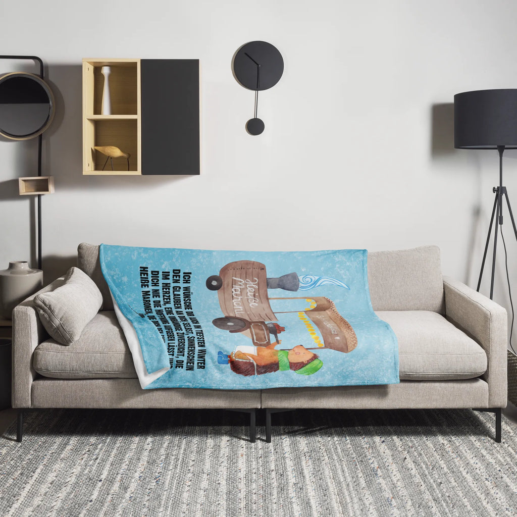 Kuscheldecke Igel Maronen Wolldecke, Tagesdecke, Decke, Sofadecke, Wohndecke, Winter, Weihnachten, Weihnachtsdeko, Nikolaus, Advent, Heiligabend, Wintermotiv, Kastanien, Maronen, Duft, Weihnachtsmarkt