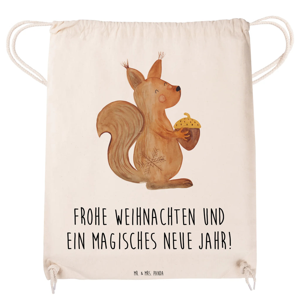 Drawstring bag Squirrel Christmas gym bag, sports bag, jute bag, bag, carrier bag, hipster, Winter, Christmas, Christmas time, snow, Xmas, Christmas Greeting, Christmas Theme, New Year, Bird, Happy New Year, Merry Christmas