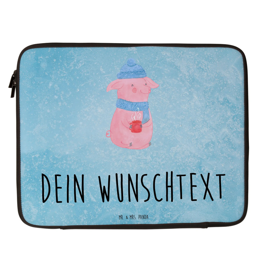 Personalized Notebook Bag Pig Mulled wine Winter, Christmas, Christmas time, snow, mulled wine, mulled pig, punch, Christmas market