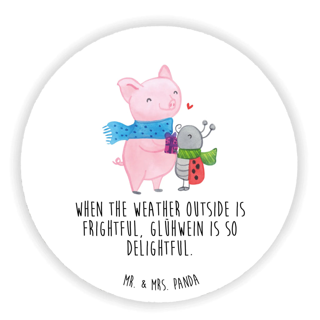 Round magnet Glow Pig Snuggle Dekomagnet, Notiz Magnet, Pinnwandmagnet, Whiteboard Magnet, Souvenir Magnet, Kühlschrank Dekoration, Motivmagnete, Kühlschrankmagnet, Winter, Weihnachten, Weihnachtsdeko, Nikolaus, Advent, Heiligabend, Wintermotiv, Süßer Marienkäfer gibt Geschenk, Glühwein Liebhaber Geschenk, Romantische Geschenkidee Glühwein, Marienkäfer in Winterkleidung, Glühwein ist köstlich Spruch, Smörle der stolze Marienkäfer, Winterlicher Glühwein Spruch, Kreatives Glühschwein Design, Herzliches Marienkäfer Motiv, Handgezeichnetes Glühschwein