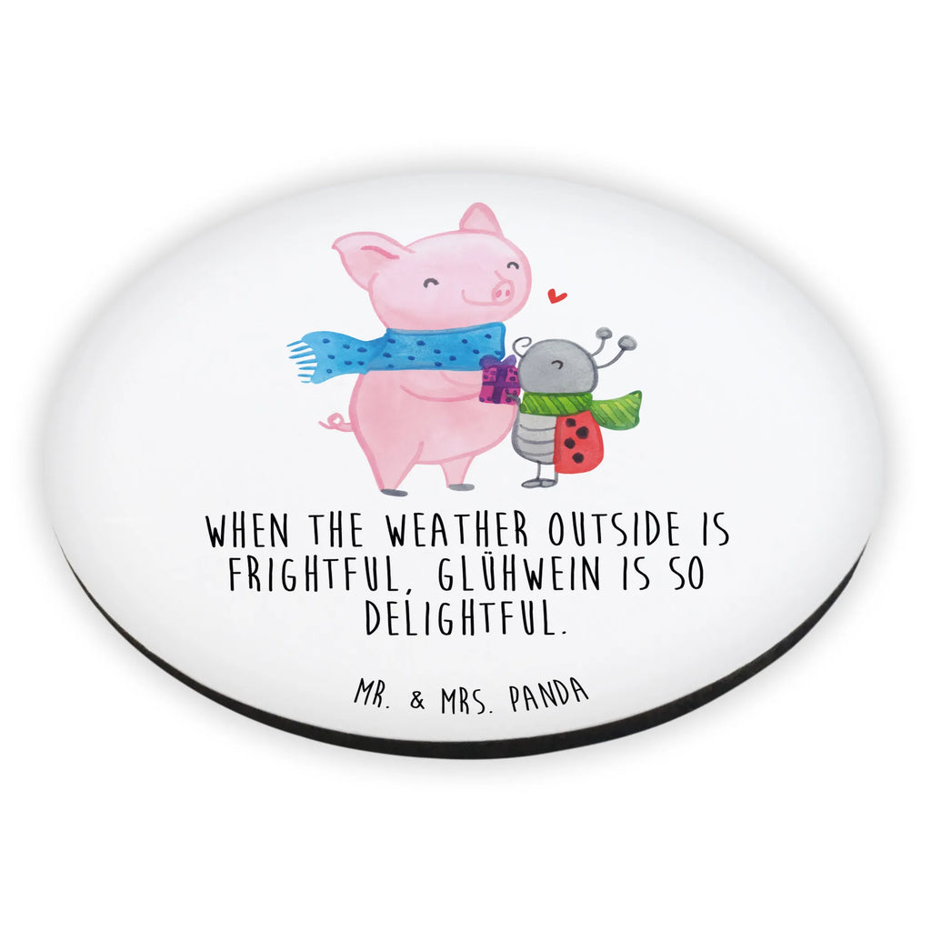 Round magnet Glow Pig Snuggle Dekomagnet, Notiz Magnet, Pinnwandmagnet, Whiteboard Magnet, Souvenir Magnet, Kühlschrank Dekoration, Motivmagnete, Kühlschrankmagnet, Winter, Weihnachten, Weihnachtsdeko, Nikolaus, Advent, Heiligabend, Wintermotiv, Süßer Marienkäfer gibt Geschenk, Glühwein Liebhaber Geschenk, Romantische Geschenkidee Glühwein, Marienkäfer in Winterkleidung, Glühwein ist köstlich Spruch, Smörle der stolze Marienkäfer, Winterlicher Glühwein Spruch, Kreatives Glühschwein Design, Herzliches Marienkäfer Motiv, Handgezeichnetes Glühschwein