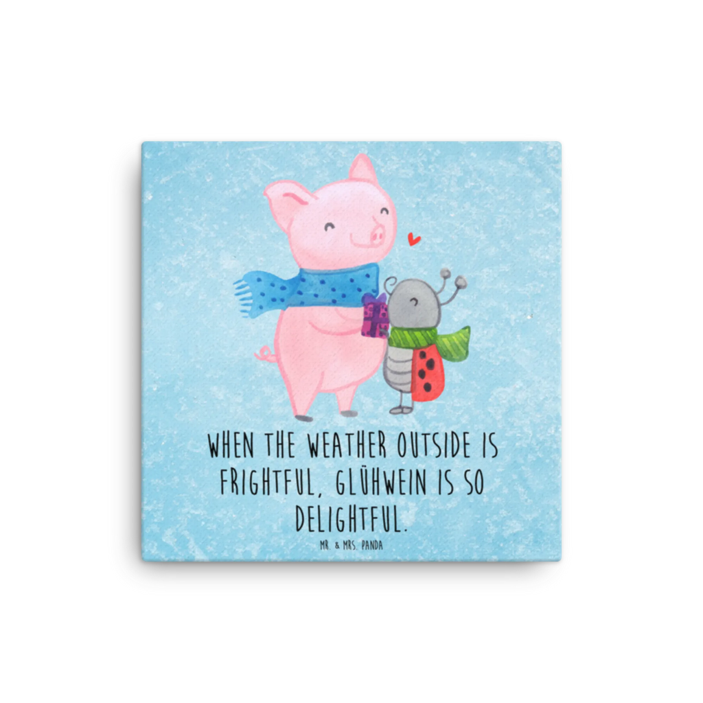 Leinwand Bild Glühschwein Smörle Kunstdruck, Leinwand, Wintermotiv, Winter, Nikolaus, Weihnachten, Advent, Weihnachtsdeko, Heiligabend, Romantische Geschenkidee Glühwein, Winterlicher Glühwein Spruch, Glühwein Liebhaber Geschenk, Marienkäfer in Winterkleidung, Smörle Der Stolze Marienkäfer, Glühwein Ist Köstlich Spruch, Herzliches Marienkäfer Motiv, Süßer Marienkäfer Gibt Geschenk, Kreatives Glühschwein Design, Handgezeichnetes Glühschwein