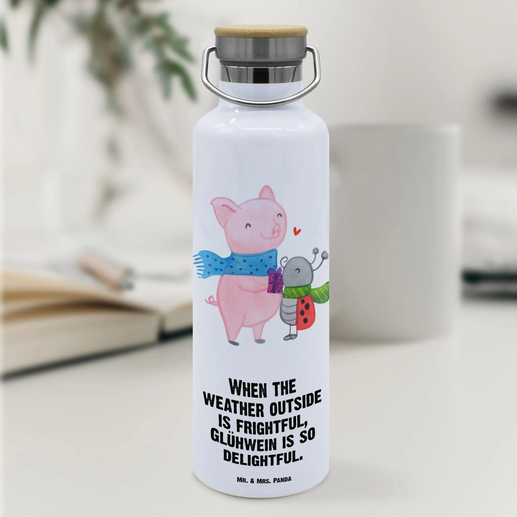Drinks bottle Glow Pig Snuggle Winter, Christmas, Christmas time, snow