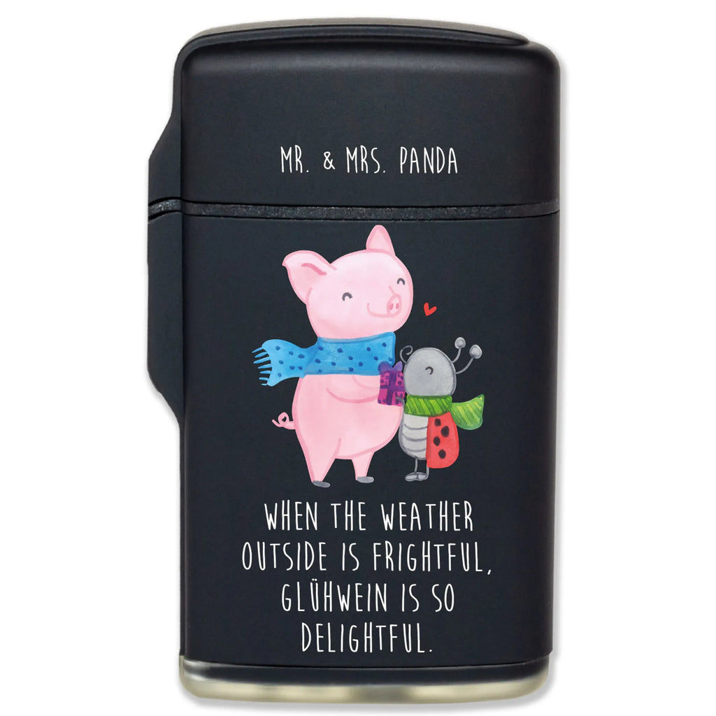 Zapalniczka Rozgrzana Świnka Smörle Zima, Boże Narodzenie, dekoracje świąteczne, Mikołaj, Adwent, Wigilia, zimowy motyw