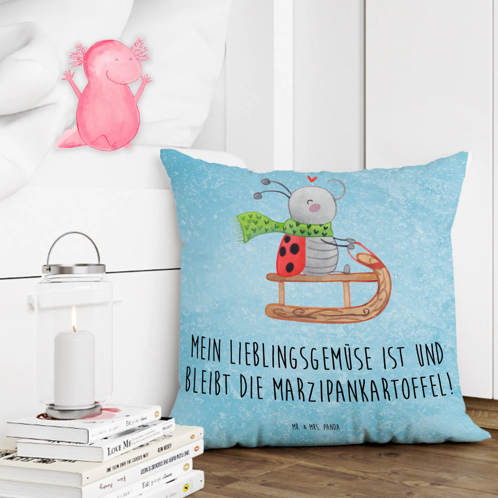 Cushion Smörle sledding pad, bed, 40 x 40, sofa, couch, fluffy, soft, 40x40, Pillow, pillows, cushion, settee, bedroom, pillow case, Winter, Christmas, Christmas time, snow