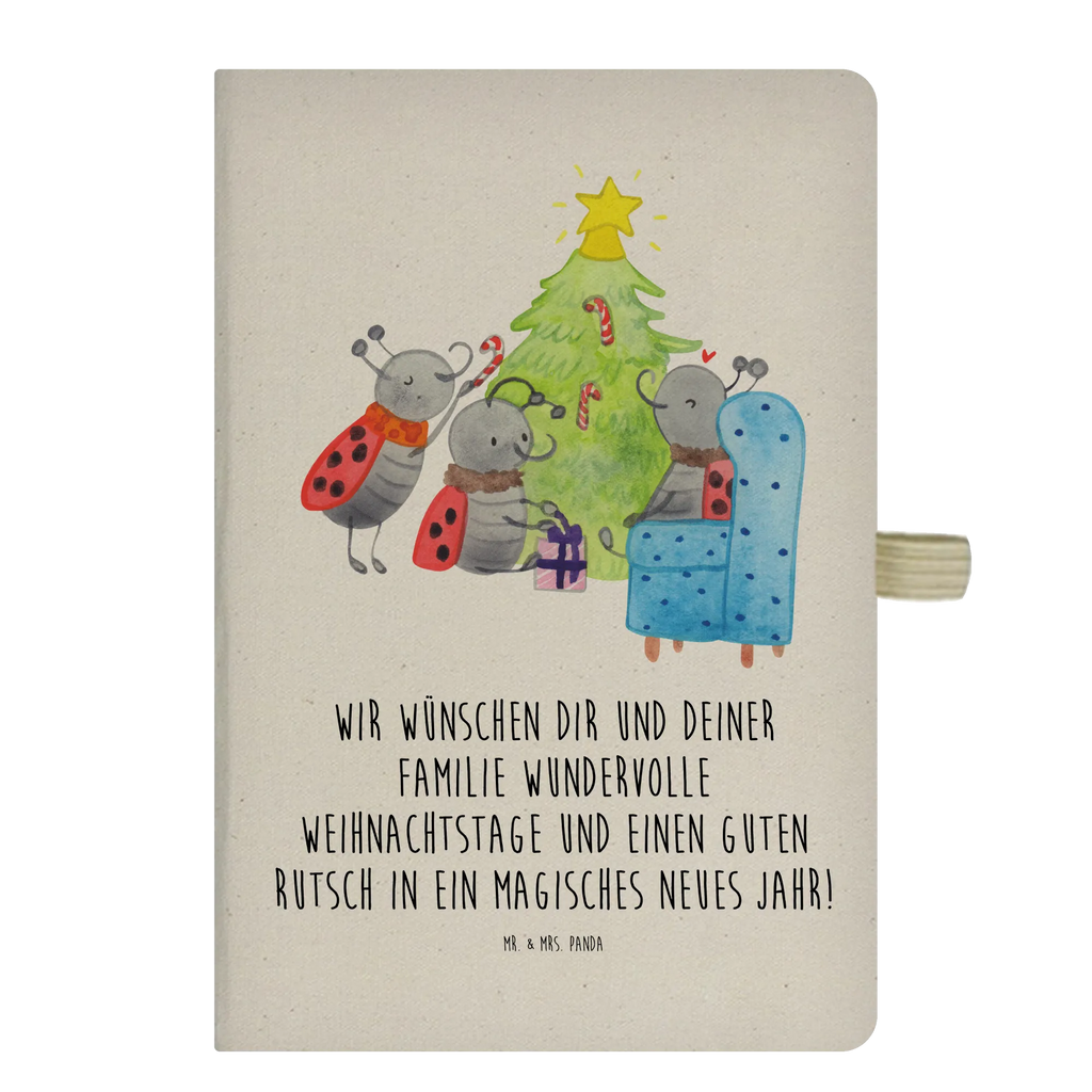 Cotton notebook Christmas Smörle writing book, notepad, journal, diary, address book, notes, notebook, sketchbook, entry book, Winter, Christmas, Christmas time, snow