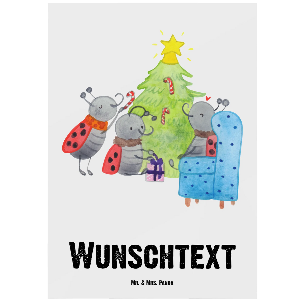 Personalised postcard Christmas Smörle Winter, Christmas, Christmas time, snow