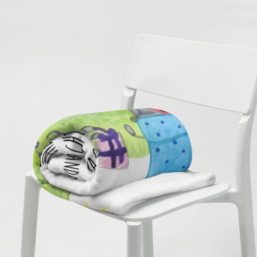 Kuscheldecke Weihnachten Smörle Sofadecke, Tagesdecke, Wolldecke, Decke, Wohndecke, Winter, Weihnachten, Weihnachtsdeko, Nikolaus, Advent, Heiligabend, Wintermotiv, Tannennadeln, Pfefferminzstange, Weihnachtsbaum, Geschenk