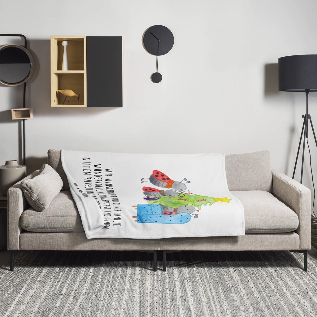 Kuscheldecke Weihnachten Smörle Sofadecke, Tagesdecke, Wolldecke, Decke, Wohndecke, Winter, Weihnachten, Weihnachtsdeko, Nikolaus, Advent, Heiligabend, Wintermotiv, Tannennadeln, Pfefferminzstange, Weihnachtsbaum, Geschenk