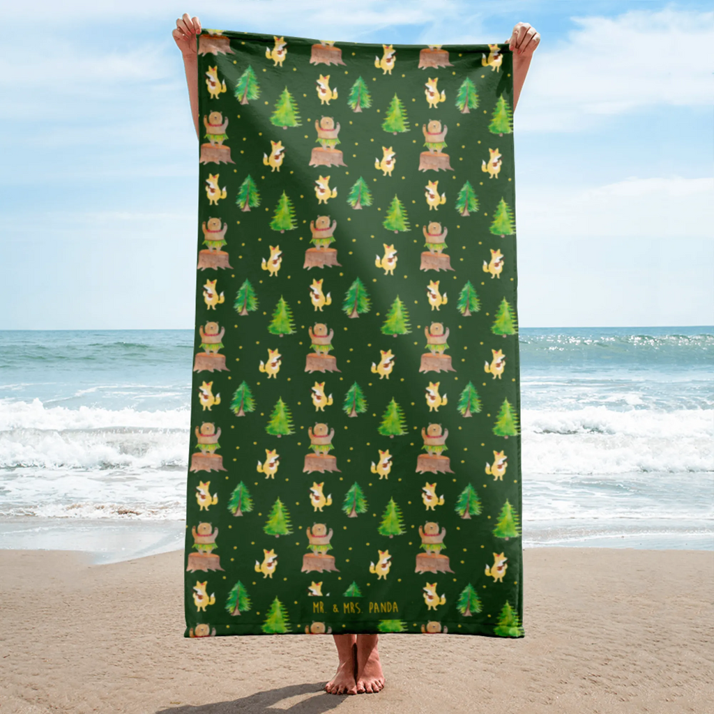 XL bath towel forest animals Aloha extra large swim towel, luxury bath sheet, oversized towel, XL bath towel, spa towel, large beach towel, small animals, cute, funny, cute animal motives, hand drawn, small world, funny sayings, good mood, happy, gifts, gift ideas, special gifts, animal lover, card, laughter, rabbit, bear, aloha, dancing, forest, hedgehog, forest animals, life, music