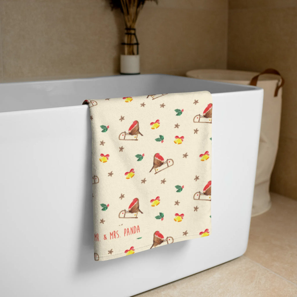 XL bath towel robin Sleds oversized towel, XL bath towel, spa towel, large beach towel, luxury bath sheet, extra large swim towel, Winter, Christmas, Christmas time, snow, sleigh, bird
