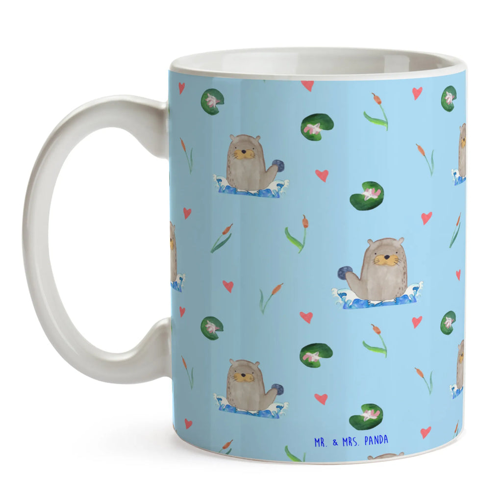 Mug otter Stone ceramic mug, mug with quotes, porcelain mug, latte mug, tea mug, personalized mug, novelty mug, mug, coffee mug, mug with designs, office mug, gift mug, custom mug, otter, marten, sea otter, European otter, water mammal, aquatic animal, baby otter, predator, water, otter gifts, animal lover, gift ideas for animal lovers, animal, mammal, water animal, gifts for people in love, Otter Sea Otter Lake Otter